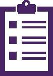purple clipboard