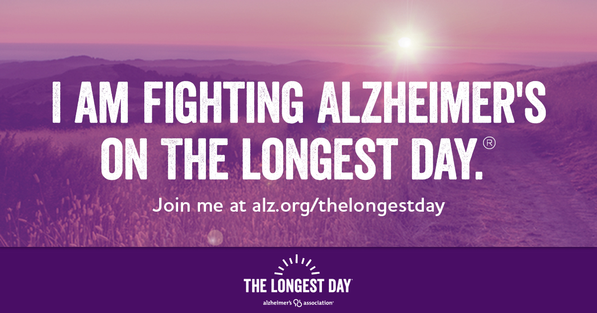 The Longest Day Help Fight Alzheimer's on June 21, 2022