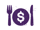 Dine and Donate Icon