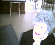 Mom and me at the webcam