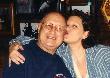 Birthday Kiss - Bill with his daughter Jennifer Hines