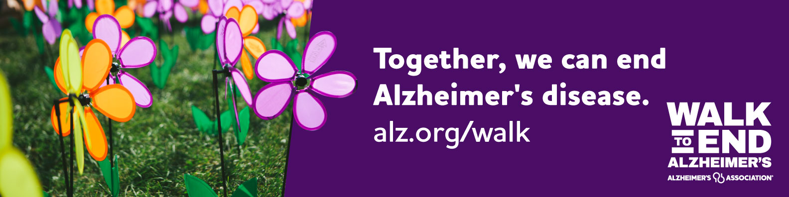 Together, we can end Alzheimer's disease (with walkers)