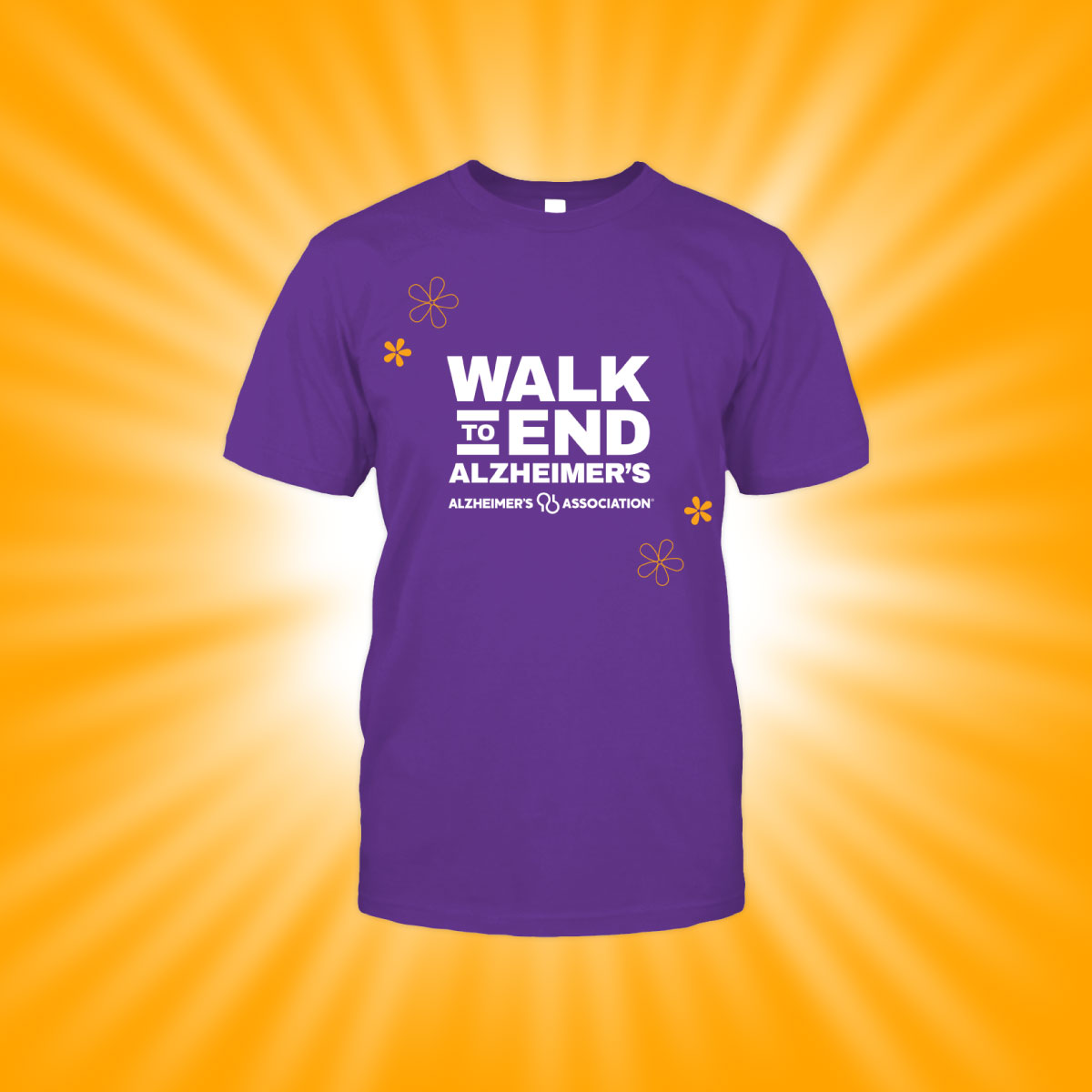 2023 Oficial Walk to end Alzheimer's Tee