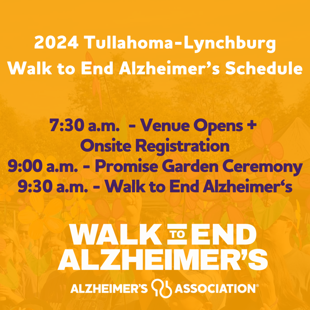 2024 Tullahoma-Lynchburg Walk to End Alzheimer_s Schedule.pn