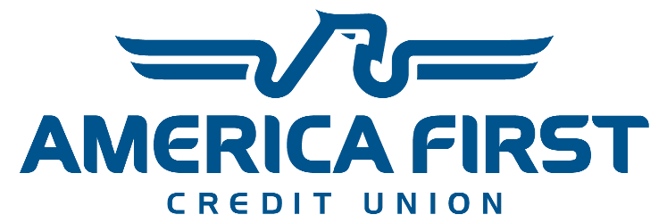 2. America First Credit Union Logo - Silver