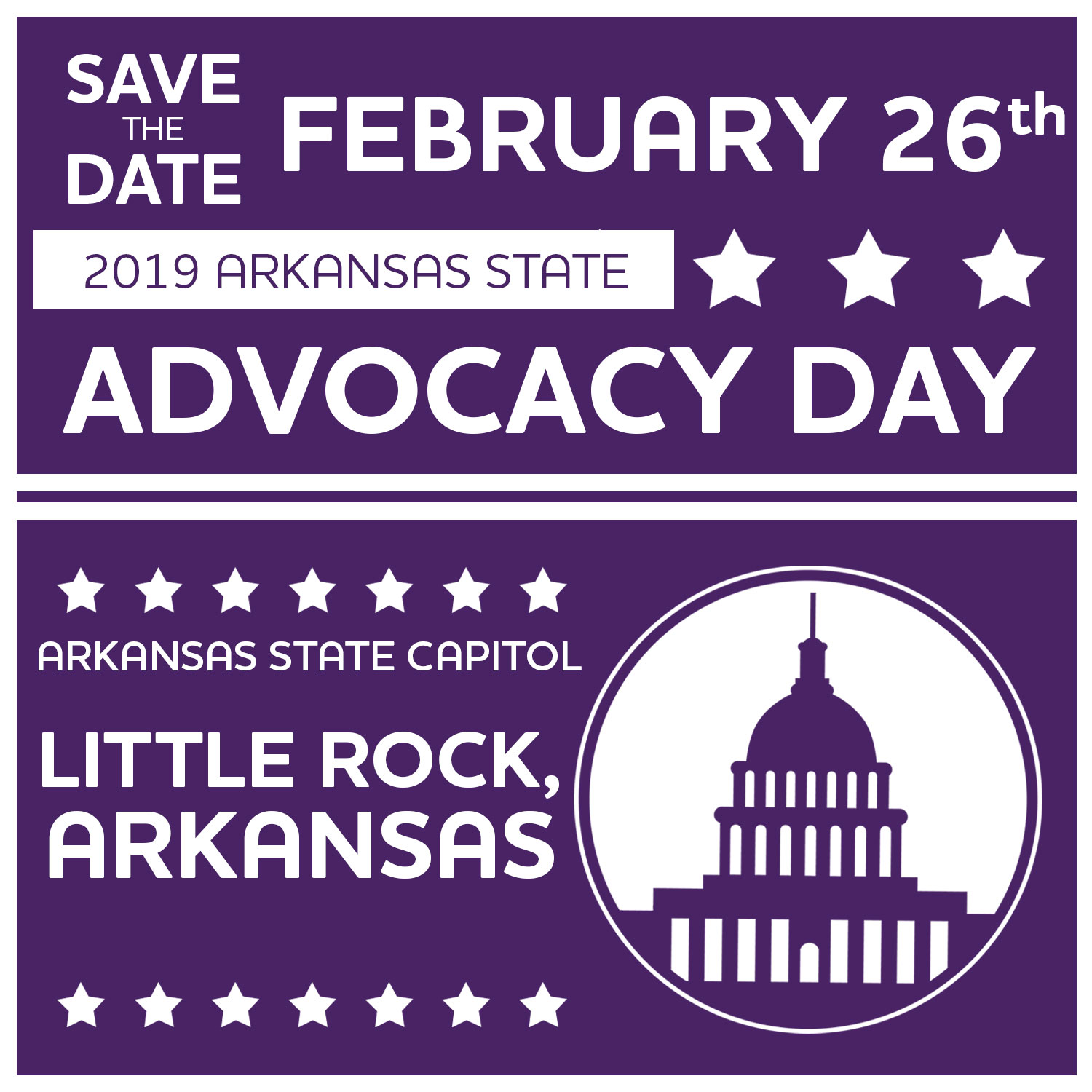 Arkansas Advocacy Day 2019