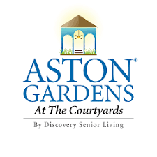 Aston Gardens at the Courtyards logo - Ellen Kleinschmidt.pn