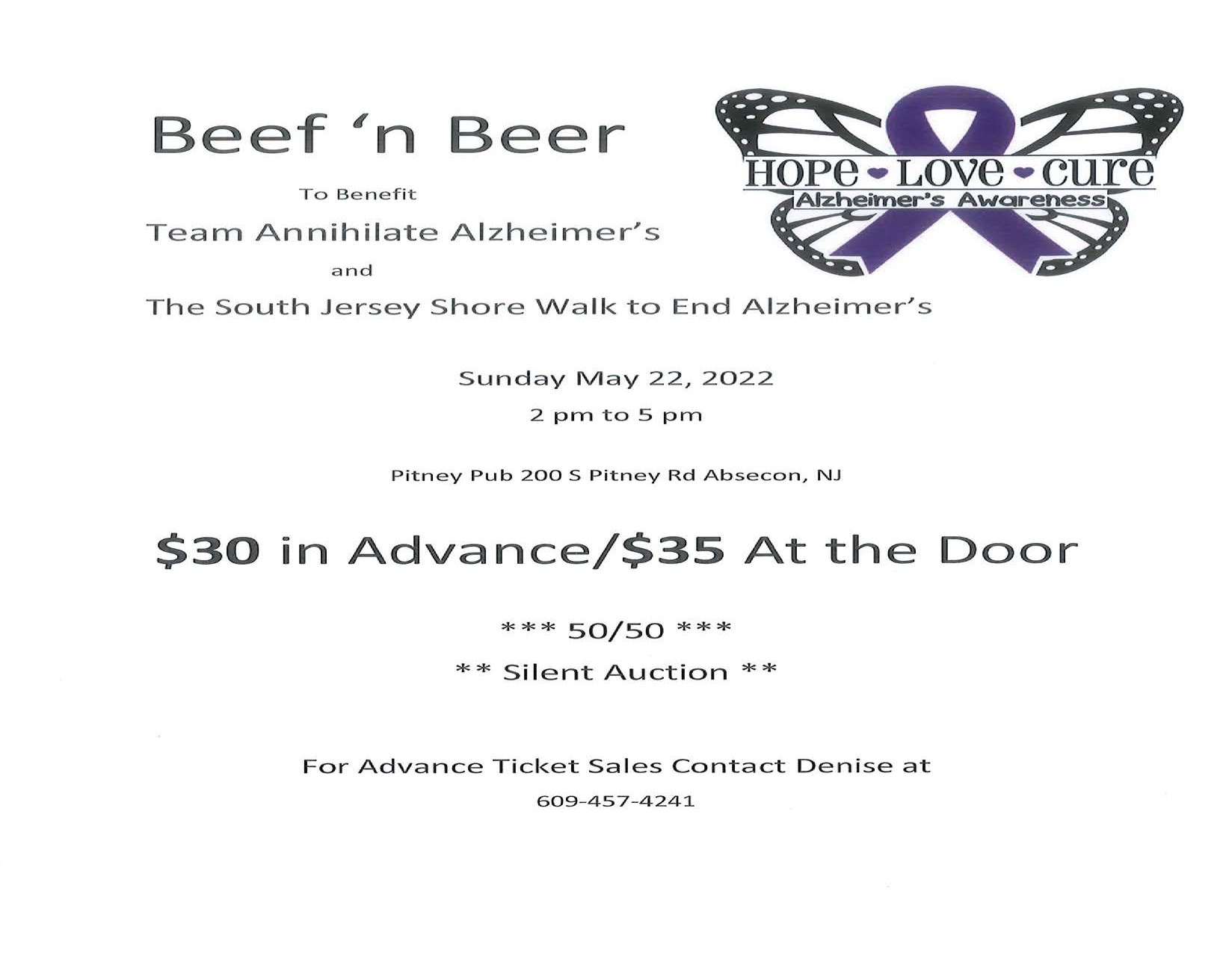 2022 Team Fundraiser - Beef and Beer 2