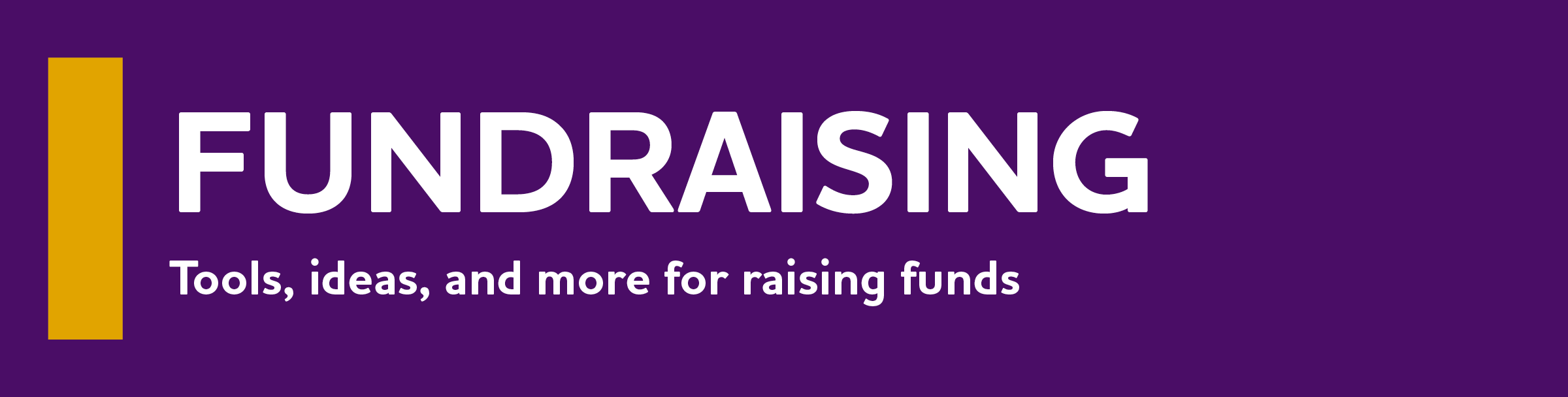 Fundraising Button