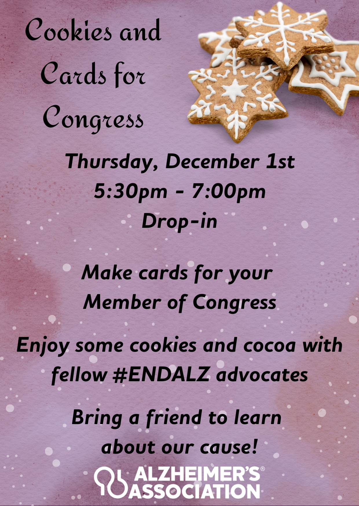 Cookies and Cards for Congress