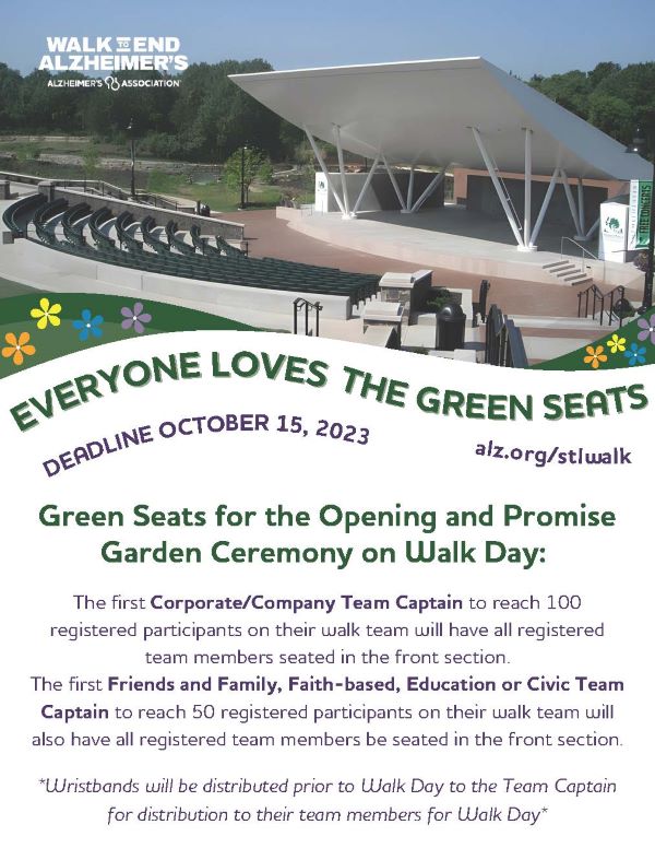 Everyone Loves the Green Seats!