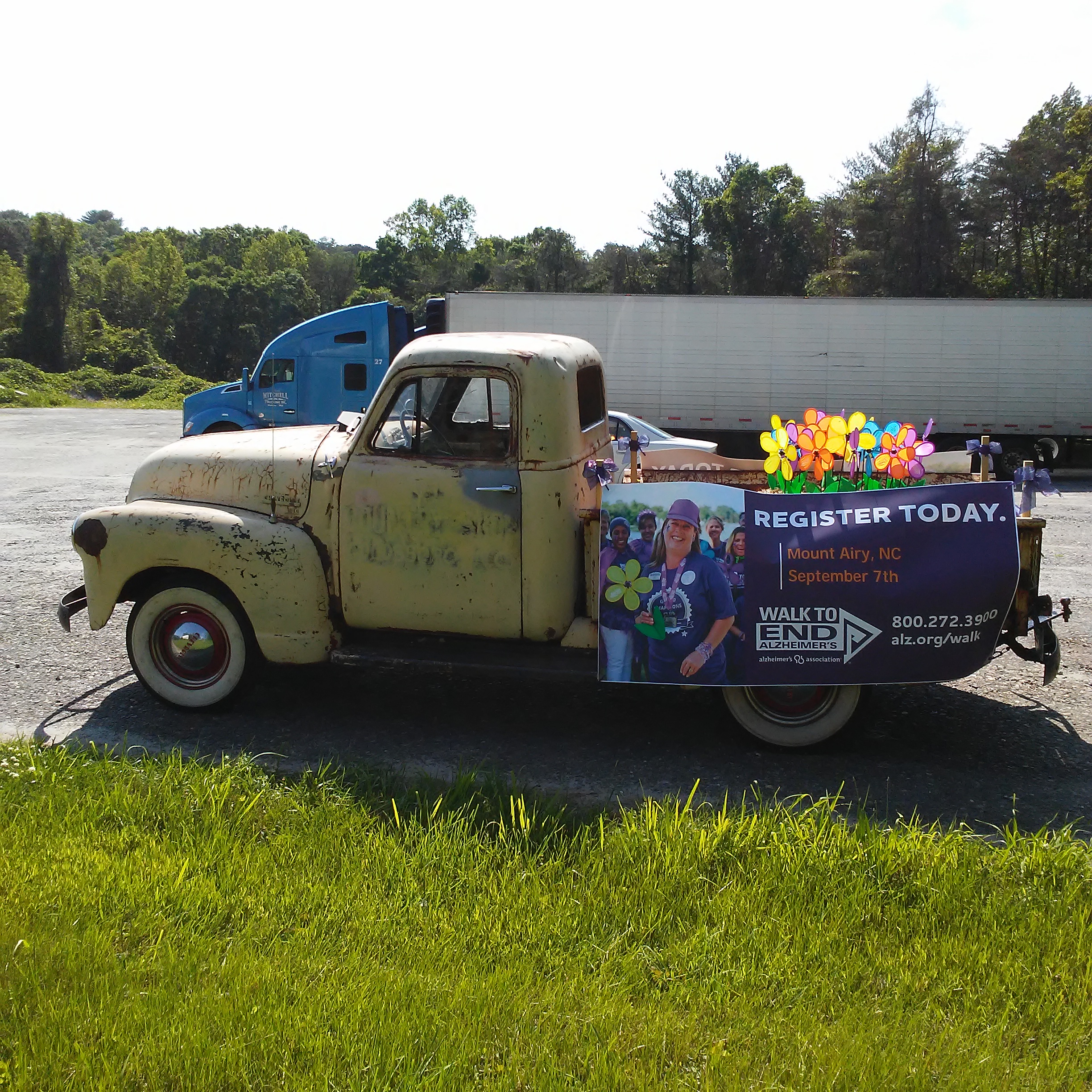 First Mayberry Farm Fest Parade Entry