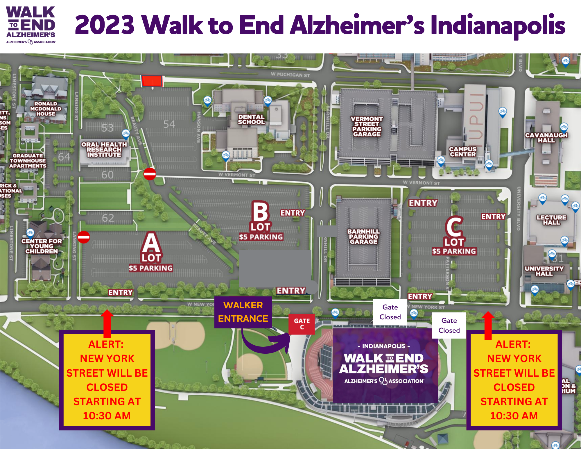 Estacionamiento de Indy Walk 2023