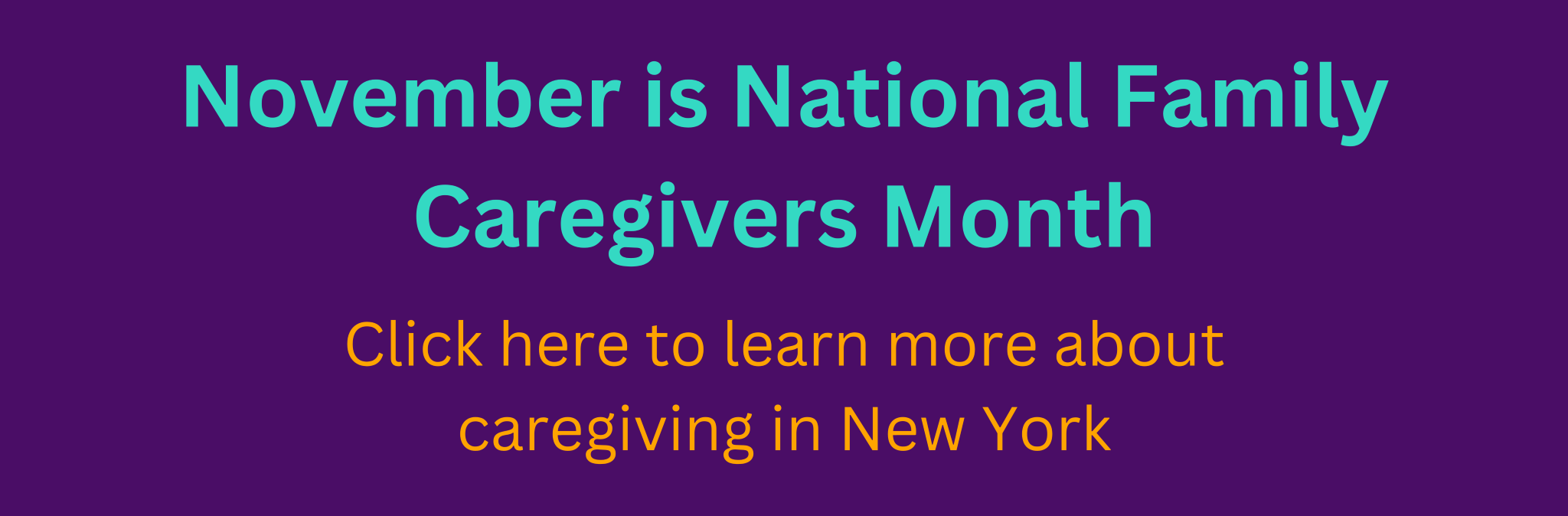 2022 National Family Caregivers Month
