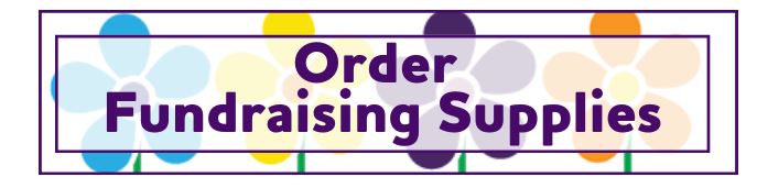 Fundraising Supplies Order Form