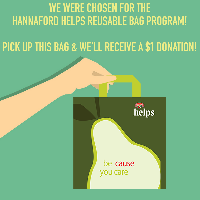 Hannaford Helps Reusable Bag Program VT 2018