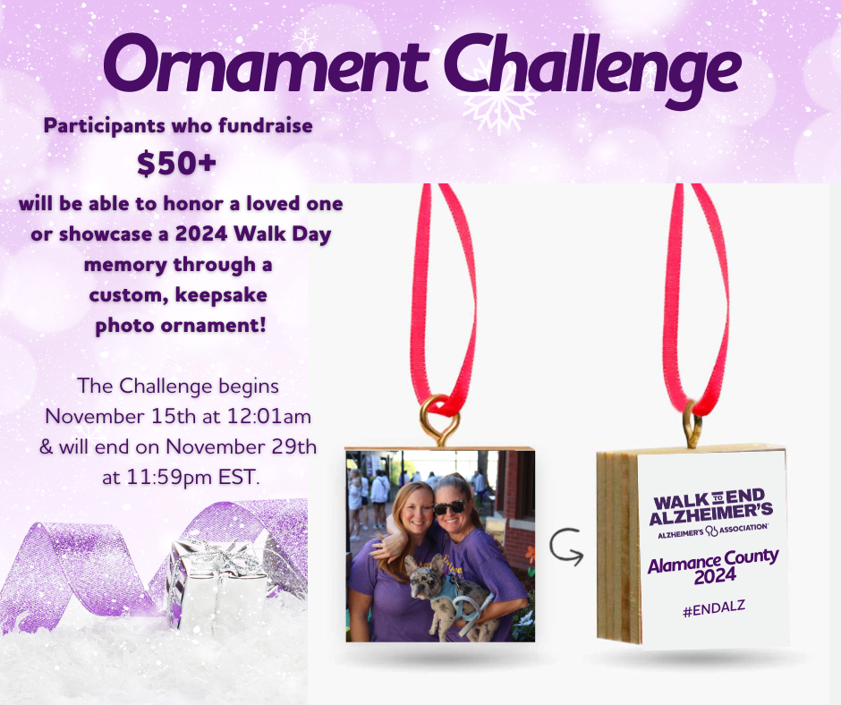 Alamance Ornament Challenge Rollout 2024