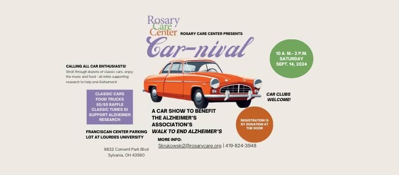 Rosary Care Car Show Toledo Walk 2024