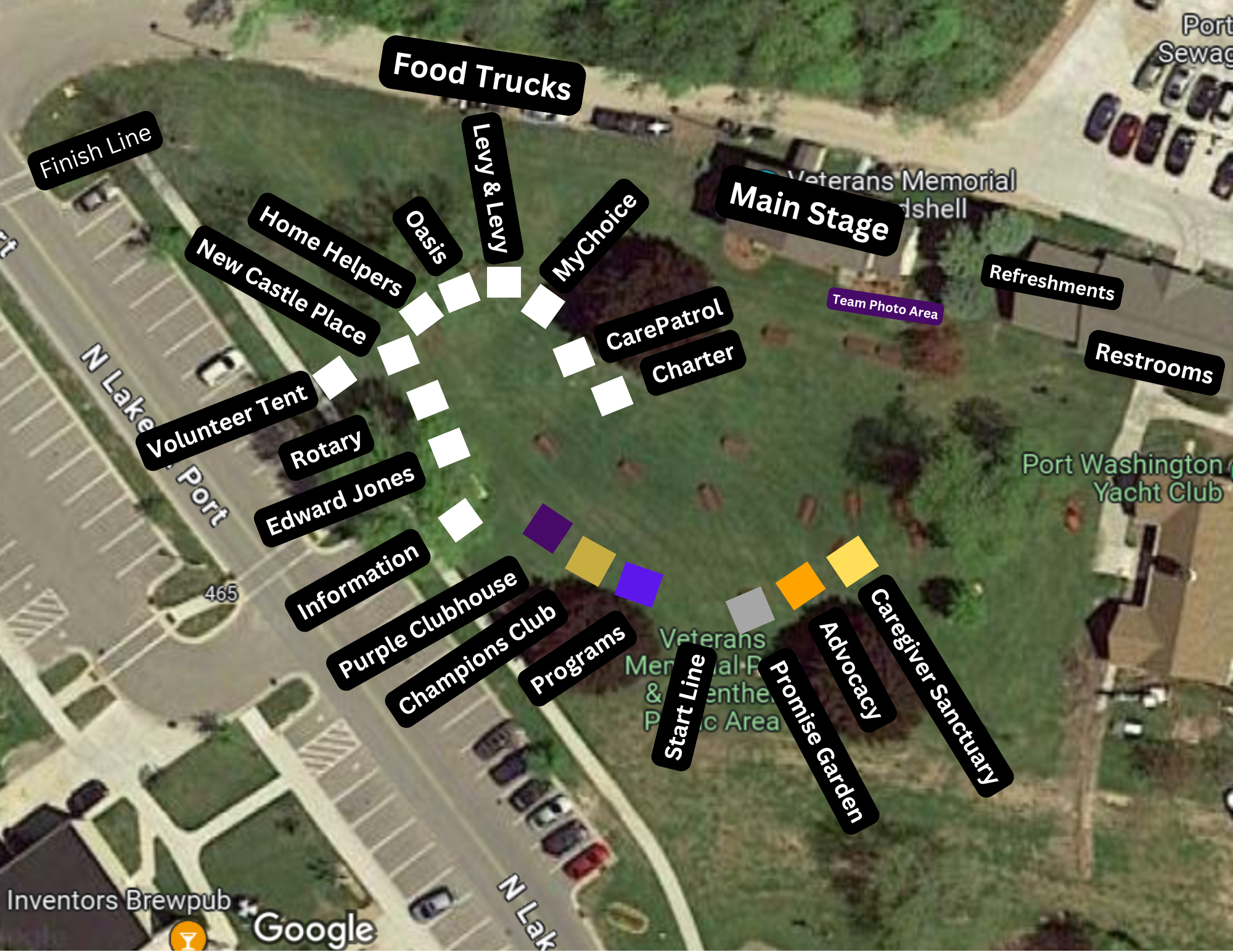 2024 OZ Event Site Map