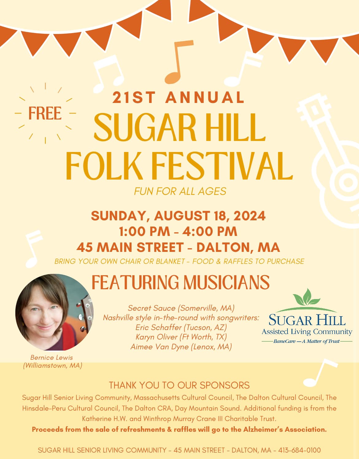 Sugar Hill Folk Festival 2024