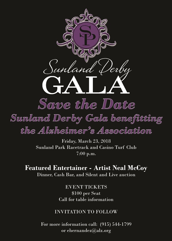 Sunland Derby Gala Save the Date