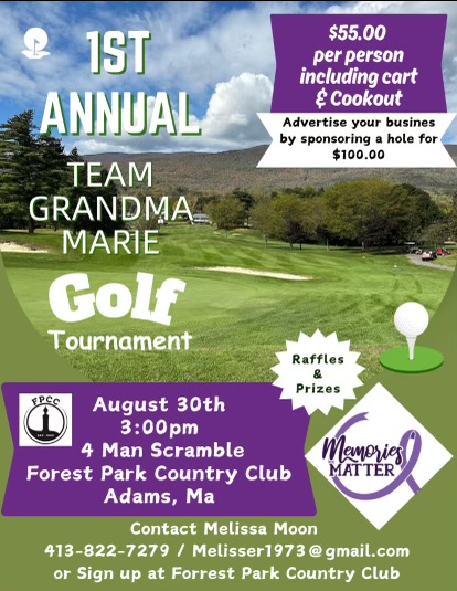 Team Grandma Marie Golf Tournament 2024
