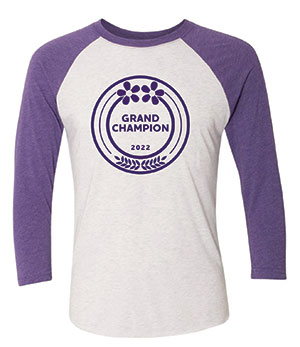 Grand Champion raglan shirt