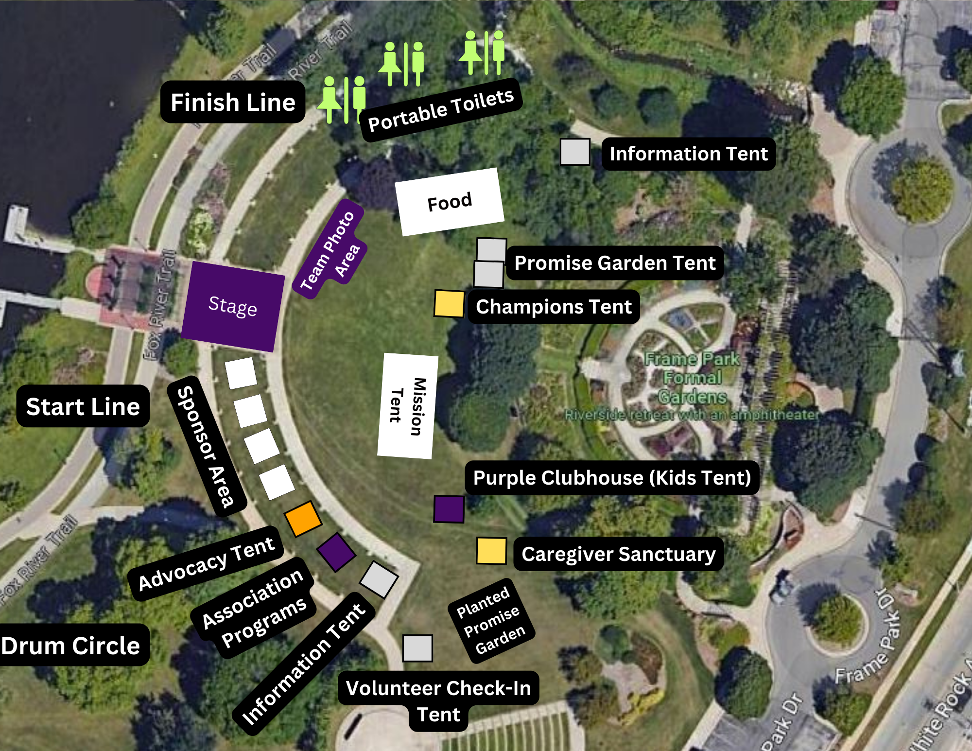 2024 wks event site map