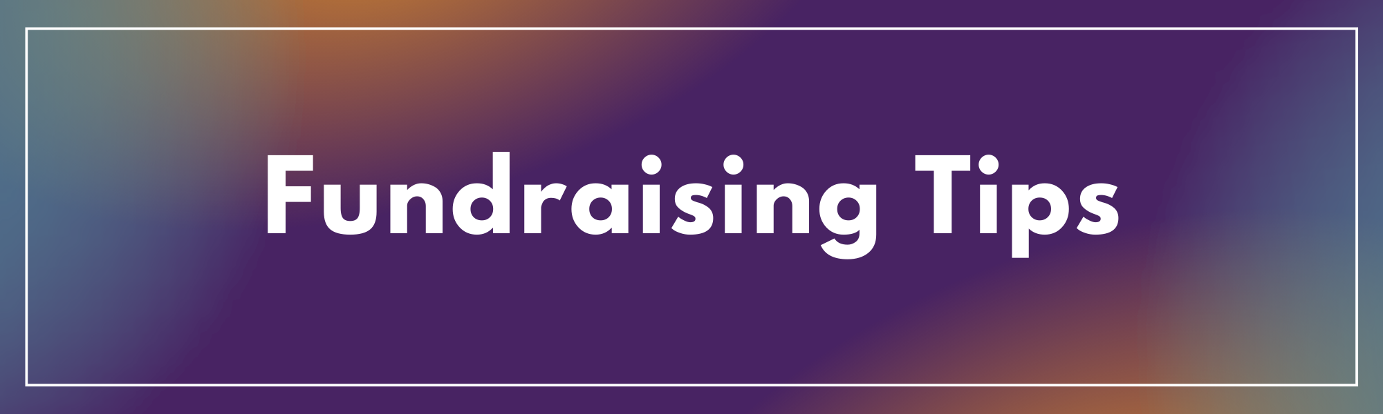 Fundraising Tips Buttons