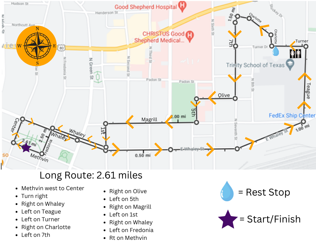 2023 Ruta larga Longview actualizada