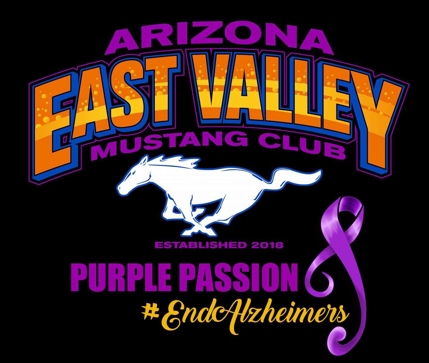 5. East Valley Mustang Club (Purple Flower )