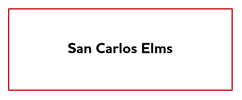 4. San Carlos Elms (Water Station)