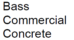 Bass Commercial Concrete (Tier 4) D