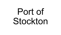 Port of Stockton (Tier 3)