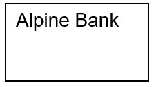 Alpine Bank (Tier 3)