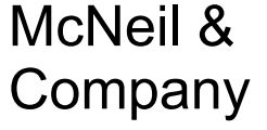 A. McNeil and Company (Tier 4)