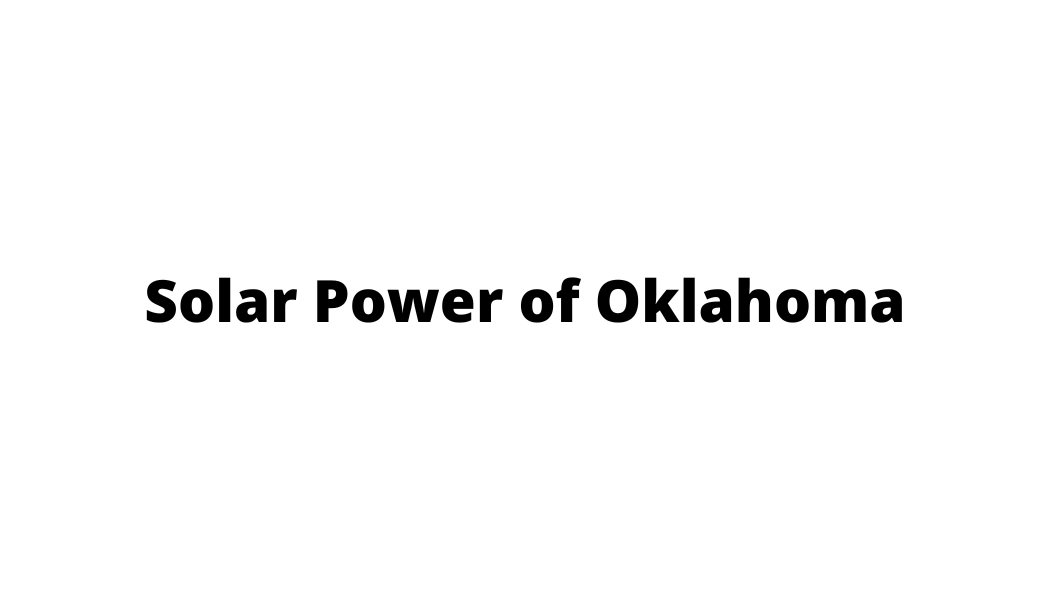 650. Solar Power of Oklahoma (Booth)