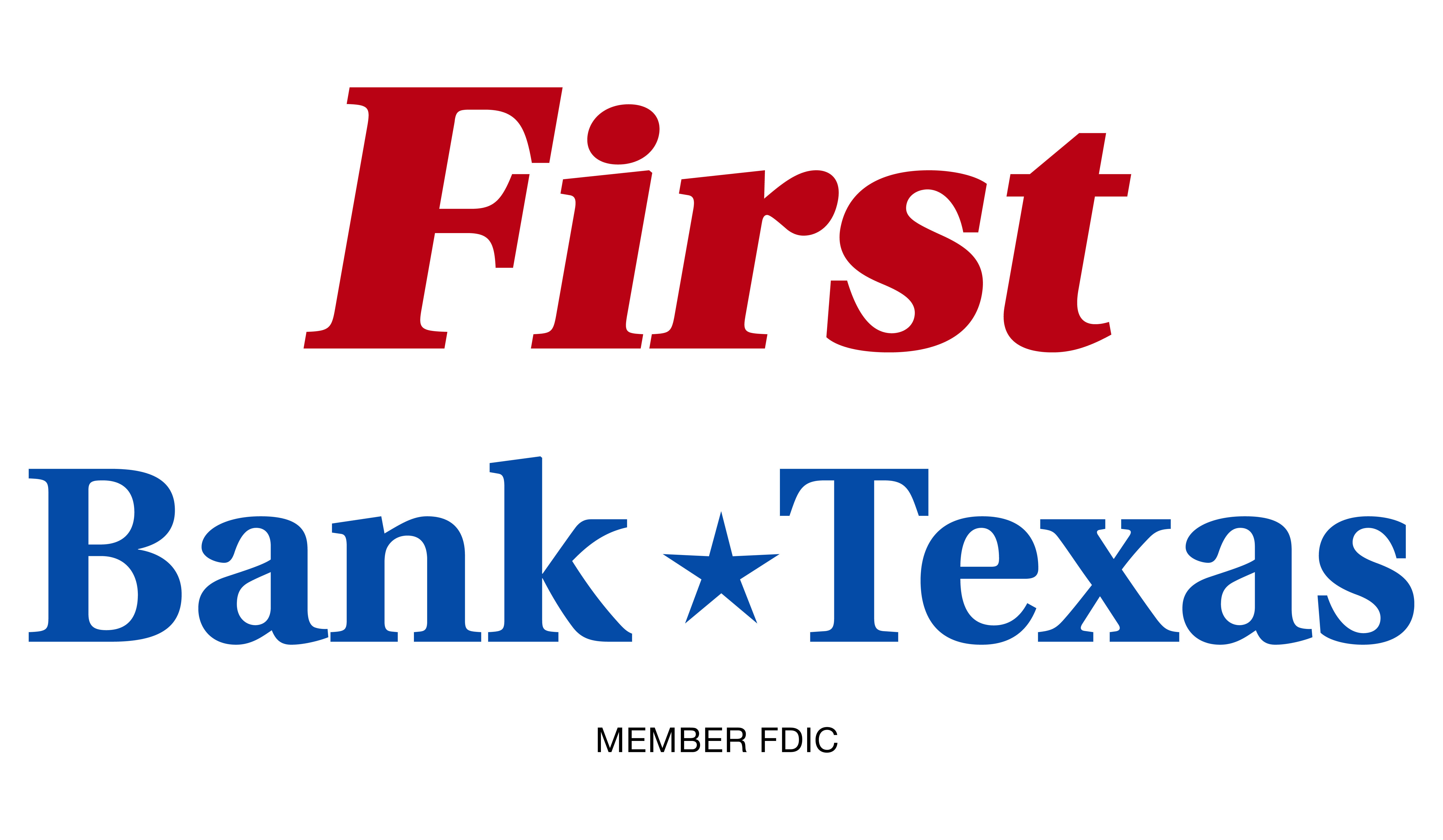 First Bank Texas (plata)