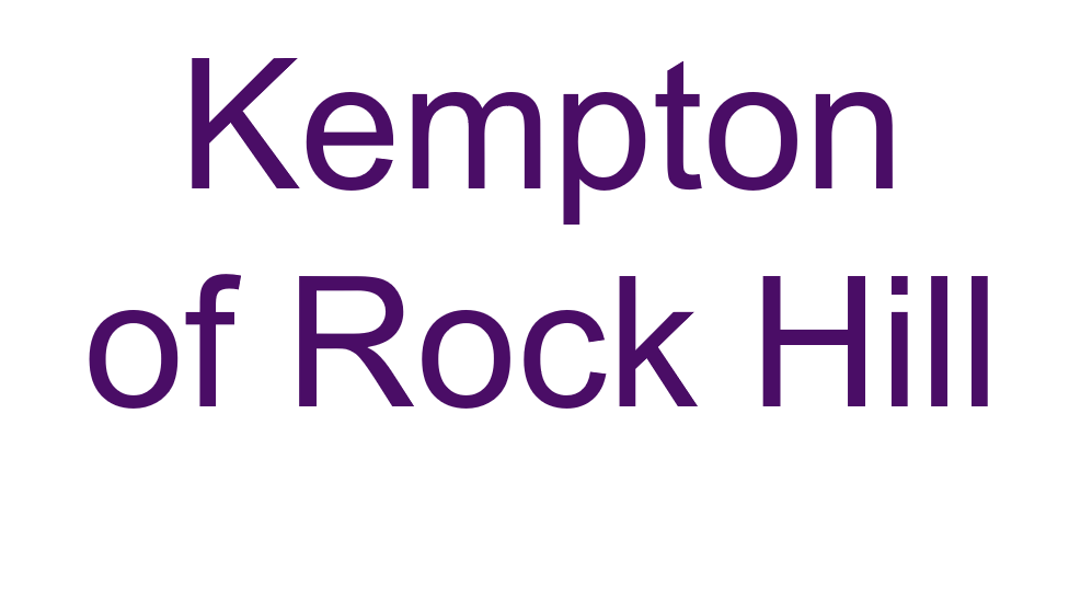 D. Kempton of Rock Hill (Tier 3)