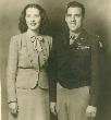 Capt. and Mrs. James Ward Reddington - 1945