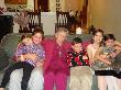 Mom and five of her great-grandchildren December 2008