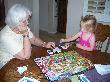 Mo always loved to play games with her grandkids and great grandkids