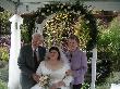 Mom, Dad & Brindley Brindley's wedding in 2005