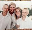 Nate, Lydia, Sam and Andrew Rohde-Wisconsin-grandchildren