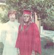 My mom and I at my high school graduation in 1973