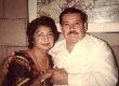 Mamita & Papi holding hands when they were in their mid 40's to 50.