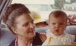 Grandma with baby Sara
