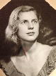 Bronia in the 1940s (high school or college?)