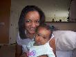 Granddaughter Staci with Great granddaughter Imani