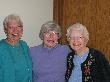 Betty with sisters Marge and Pat